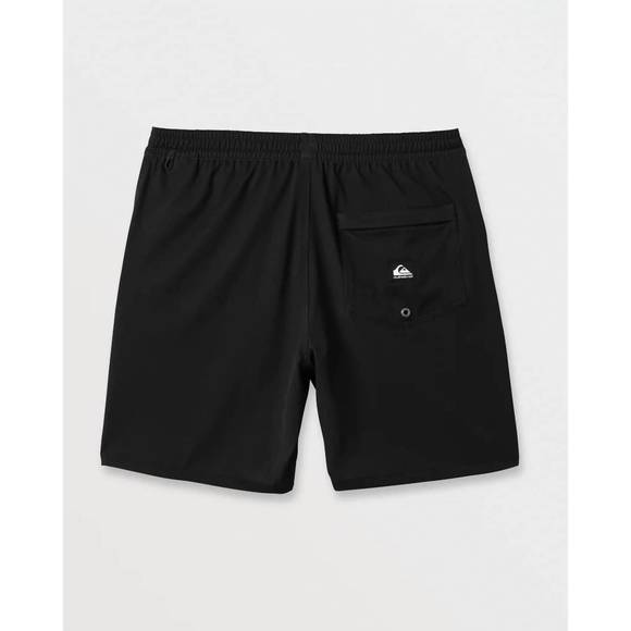 NEW QUIKSILVER men's taxer amphibian hybrid shorts in black - Picture 2 of 2